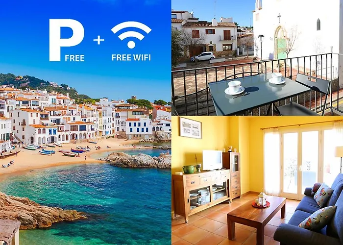 Apartament Antic Plankton - Calella Palafrugell - Free Parking, Beach, Wifi, Perfect Holidays